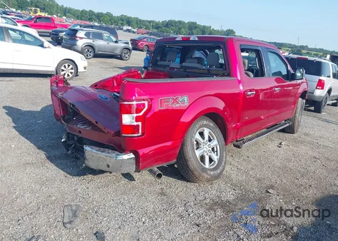 2018 Ford F-150 Xlt from USA, damaged, VIN 1FTEW1E55JFE60378